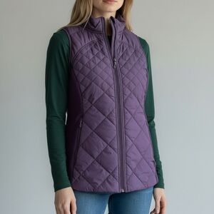 Lululemon Athletica Purple Quilted Vest